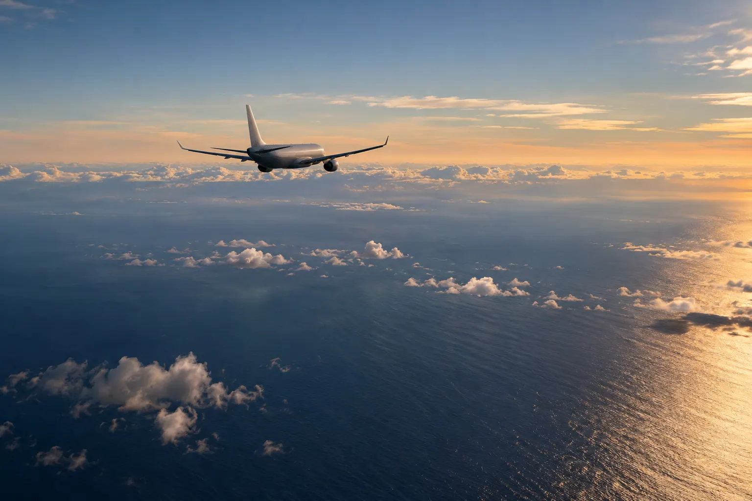 ETOPS explained: how twin-engine aircraft cross remote regions · AI-generated editorial illustration